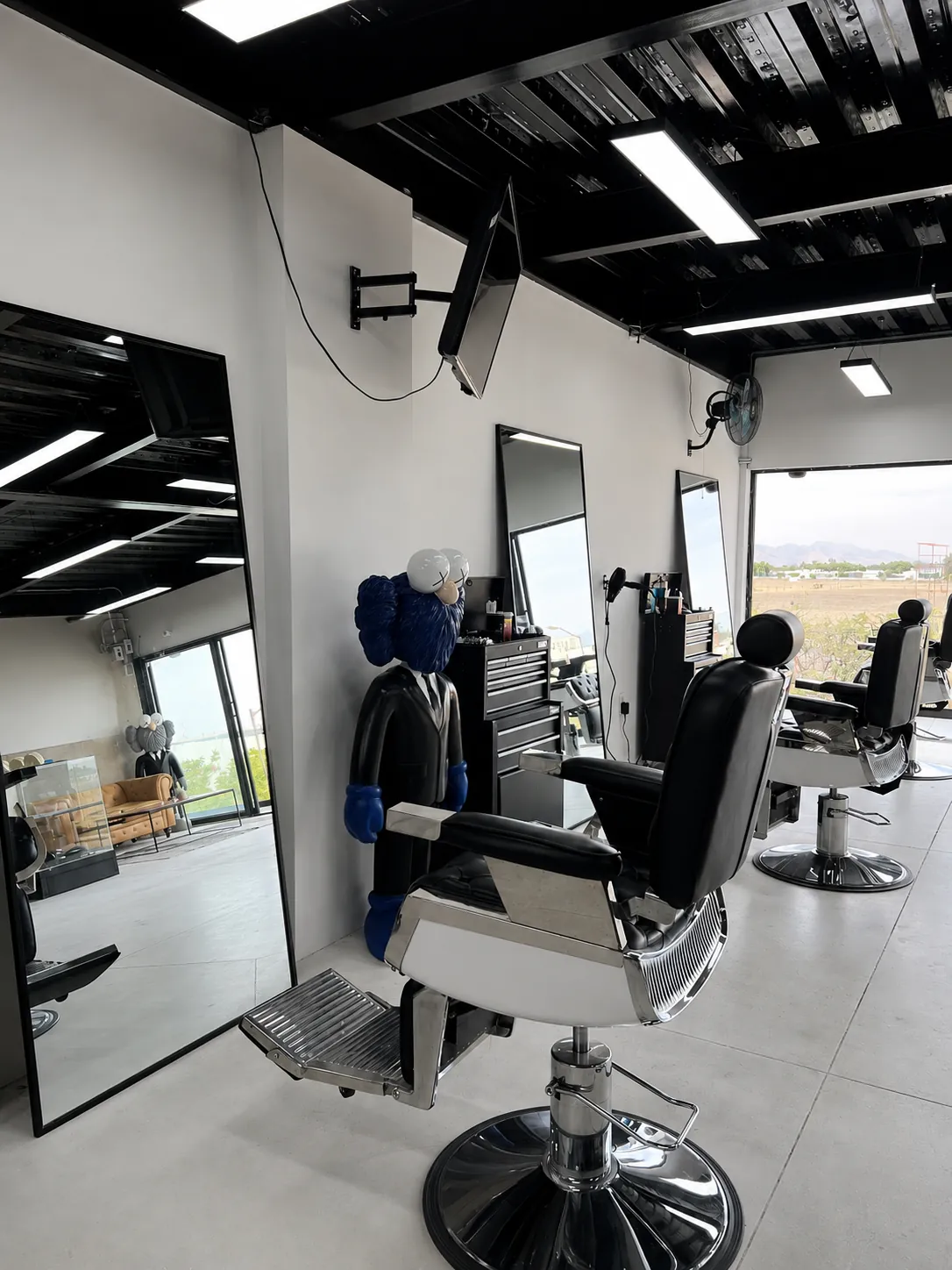 Estación de barbero en Black Scissors