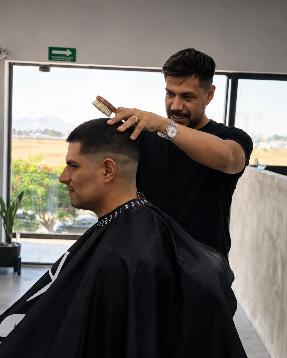 Skin fade en Black Scissors